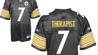 Things That Are Not Yet Banned By NFL.com: Pittsburgh #7 Jerseys With "Therapist" On The Back